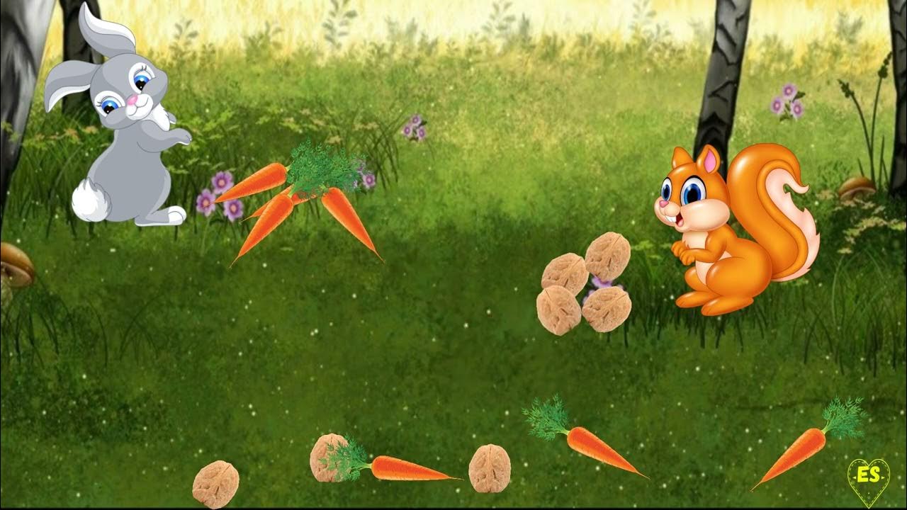 #допомагаємо Зайчику і білочці#рухлива гра#молодший вік#музична # ...