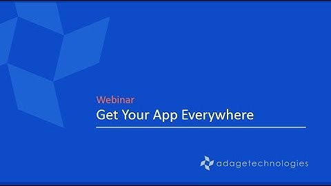 Get Your App Everywhere - PhoneGap Webinar