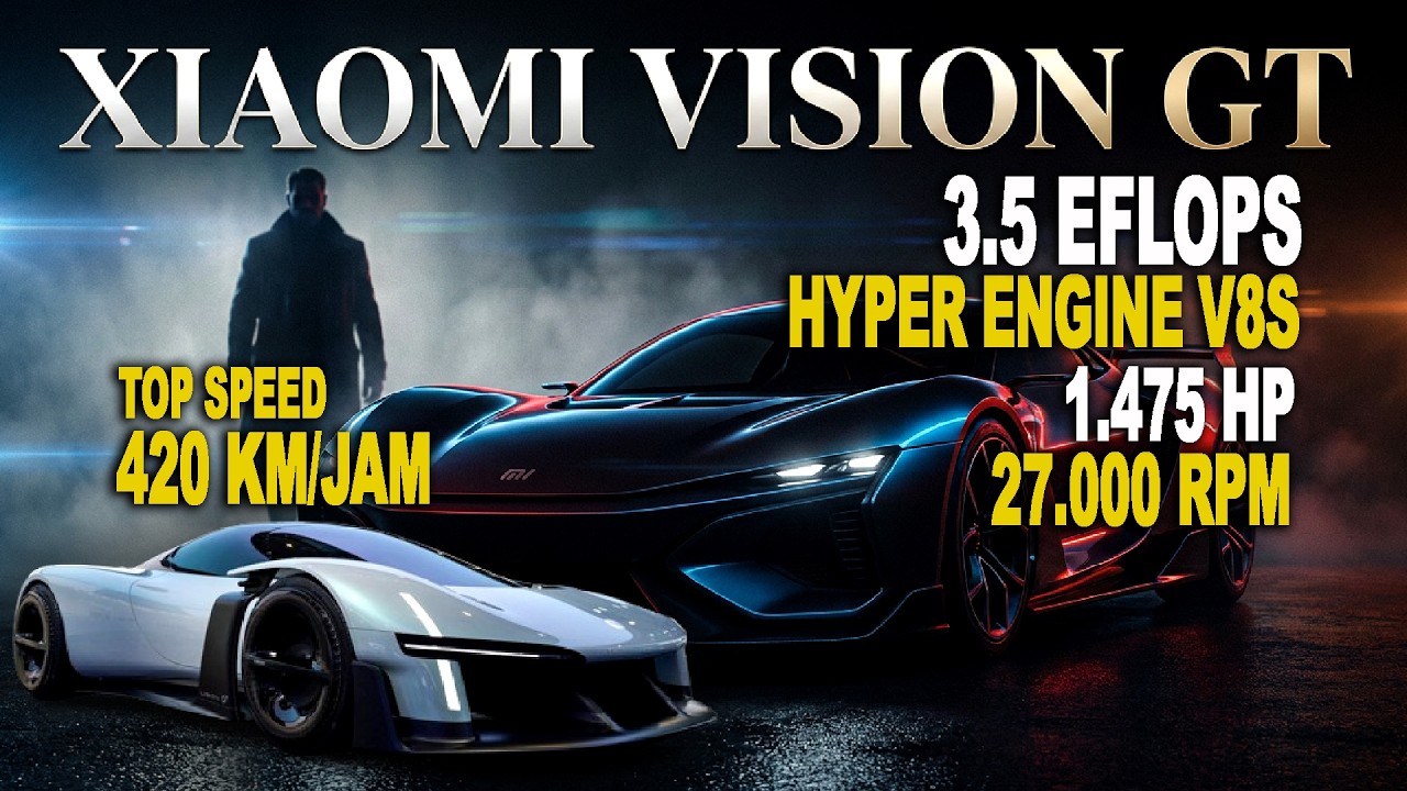 Xiaomi Vision GT: baterai 800 volt, performa insane by BABNEWZ
