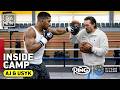INSIDE CAMP: Anthony Joshua Trains With Oleksandr Usyk Ahead Of Deontay Wilder Fight