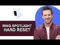 How To Hard Reset RING Spotlight Camera