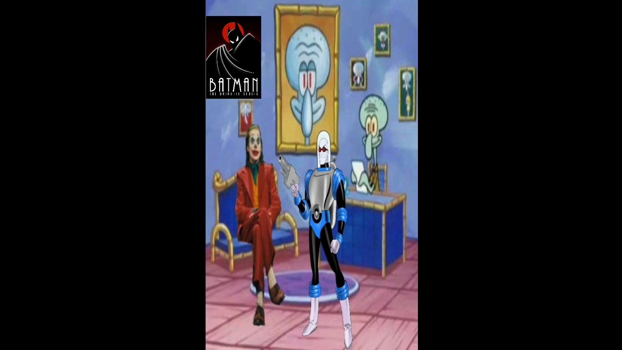 Joker & Mr. Freeze Act Sus & Send Each Other to Jesus #shorts #batman #spongebob