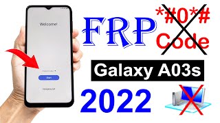 Samsung A03s GMAIL ID LOCK BYPASS without pc New Method 2022