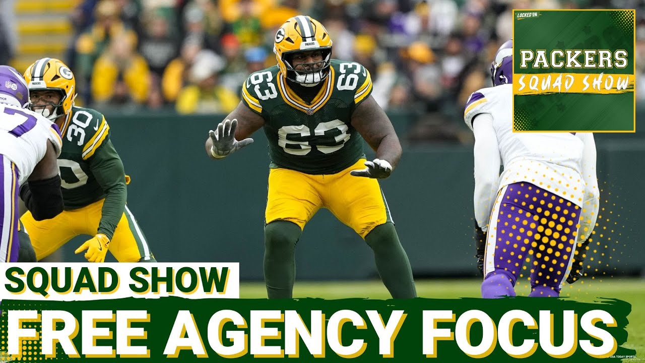 PACKERS SQUAD SHOW: Packers BIGGEST Offseason Question | Trust the Roster or Add in Free Agency?