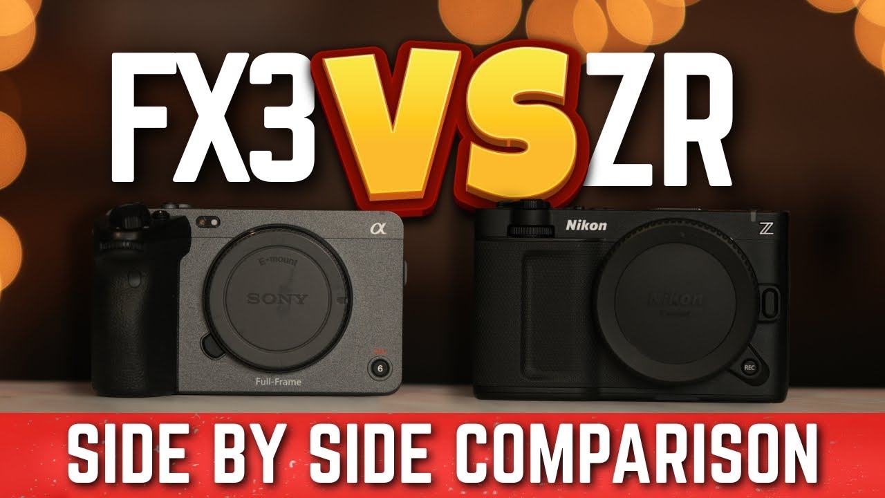 Nikon ZR vs Sony FX3: What Simple Real-World Testing Really