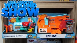 RGWS Upcoming Reviews, DHR! August 11, 2018 #askracegrooves
https://www.ebay.com/usr/mr.grooves
Some items in my display are available at the above link.
August 11, 2018 Featured topics/comments:
Scorpion Drive-In Attack
Super Stunt Skate Park
Beach Duel, Fireball Beach Racers
Collab with Hevesh5!
https://www.youtube.com/playlist?list=PLCEe5s3UMGU6Q8g-N62Kv5GhB18Y5fZEB
The Matchbox 1963 Cadillac Hearse has a hidden feature!
Jurassic World items waiting to be reviewed
Red, white and blue Pro Stock Firebird
Strange track car designs, Dragon Blaster and Draggin Tail
Matchbox GMC School Bus, casting change
DHR Backdraft vs Rivited, Rocket Box vs Fast Fish
#askracegrooves and last Weekend Show comments:
New Jurassic World Matchbox models appearing
Jag You Are
I NEED EVERYTHING!
Recent Race Grooves videos!
Johnny Lightning Cars And Coffee, Barn Finds
https://www.youtube.com/watch?v=zlqXmkNPQ3g
Matchbox Case Unboxing with bonus content, Cadillac Cars
https://www.youtube.com/watch?v=2Ed6LehAQA0
Last weeks Weekend Show Its a Mystery
https://www.youtube.com/watch?v=g5dxyS4Dpuo
Race Grooves Weekend Show Playlist
https://www.youtube.com/playlist?list=PLCEe5s3UMGU6sR6NkDnVBCYVrGUQ9NDY4
Truckin Tuesday playlist
https://www.youtube.com/playlist?list=PLCEe5s3UMGU7uz957H68c3rkOrPpGeRgb
(O O)
Part of the Race Grooves family of channels!
Race Grooves, Race Grooves TV
Track Time, Marble Grooves and more!
https://www.youtube.com/user/racegrooves/channels
Race Grooves is on your favorite social sites!
Instagram, Twitter and Facebook RGWS Upcoming Reviews, DHR! August 11, 2018 #askracegrooves