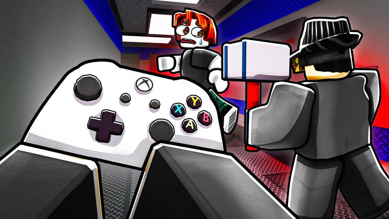 Я попытался поиграть в Flee the Facility с помощью контроллера...