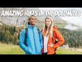 AMAZING HIKES IN THE DOLOMITES MOUNTAINS | Italy Road Trip 2021