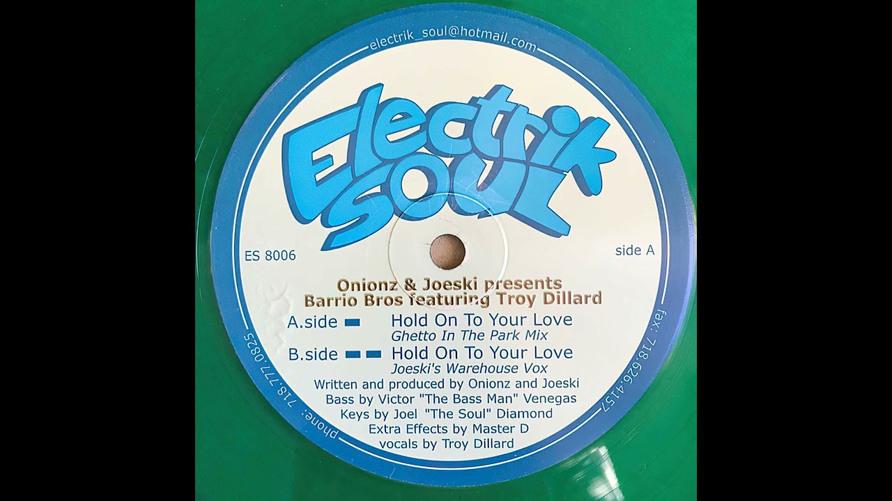 Onionz & Joeski Pres. Barrio Bros Feat. Troy Dillard - Hold On To