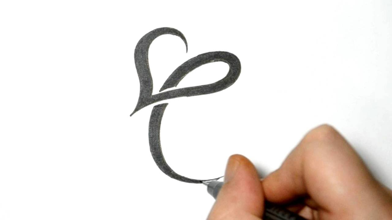 letter c tribal tattoo
