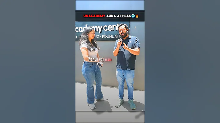 Unacademy AURA At Peak💀💥 #jee #iit #iitmotivation #iitjee #kota #viralshorts