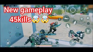 OMG😱 45 KILLS New Gameplay solo vs squad Full rush game in 2 matches