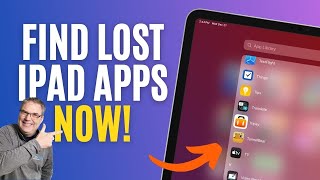 Misplaced an iPad App? Don