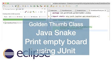 Java Snake 2 | Printing an empty game board