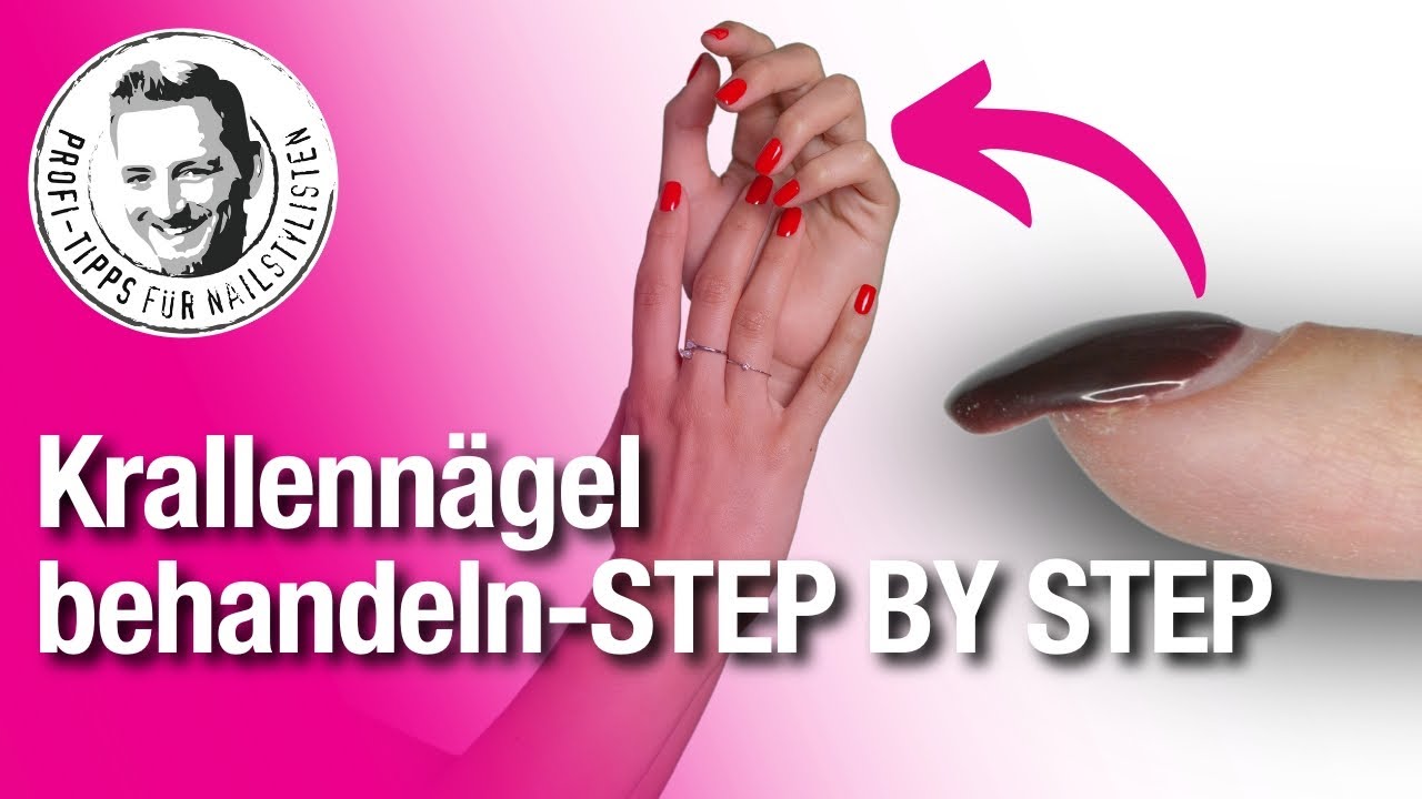 Krallennägel ausgleichen mit Acrylgel / Pick Up Technik