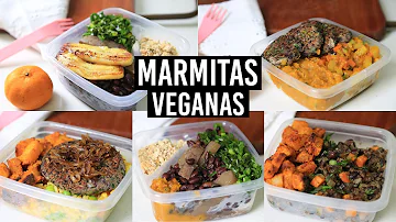 Como fazer marmita vegana para semana?