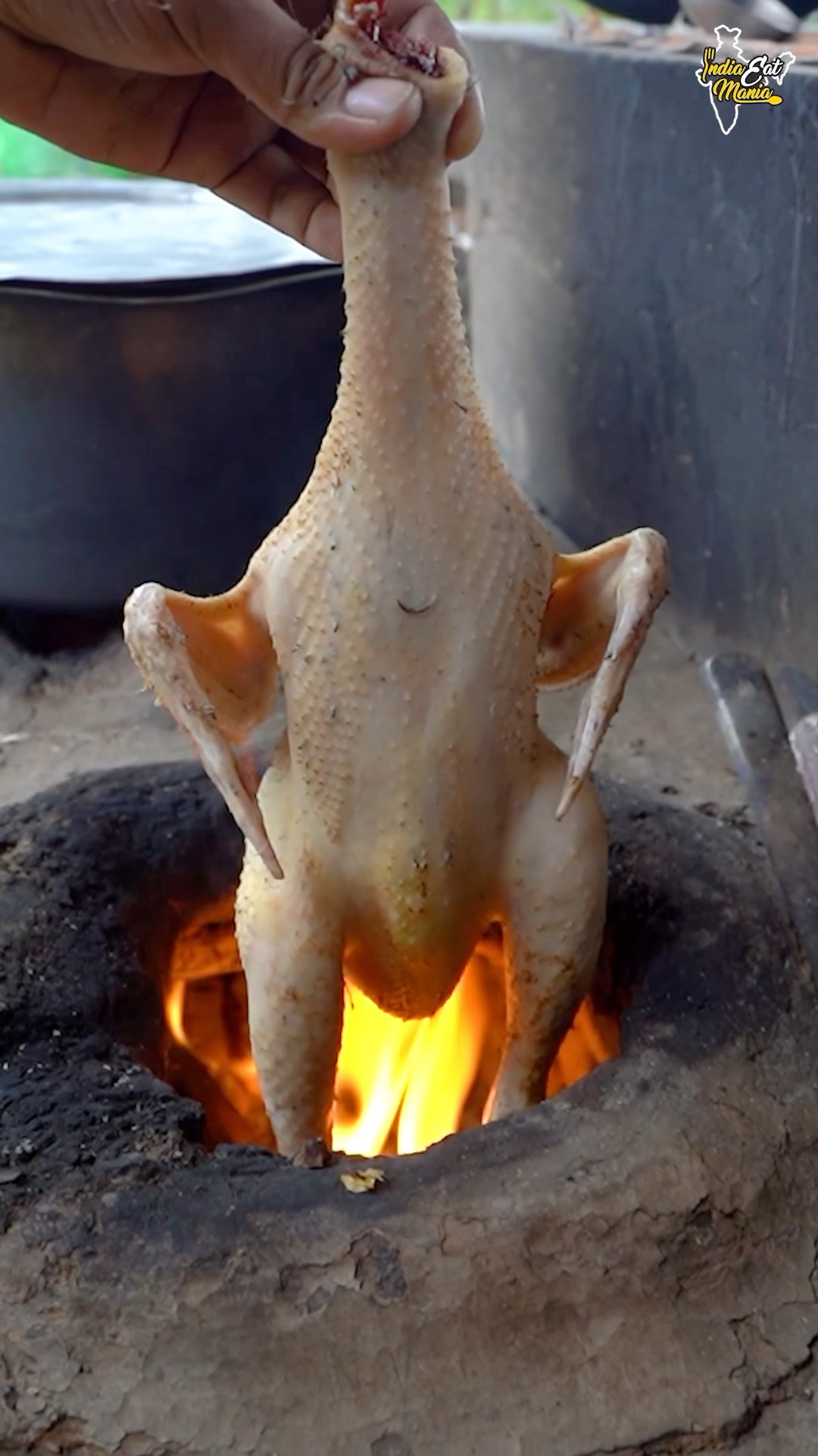 Chulhe Wala Desi Chicken At Billa Chicken Corner #jammu #shorts