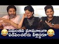 Trivikram and Allu Arjun Tease Samantha | Son Of Satyamurthy Interview