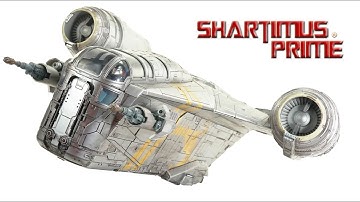 Haslab Razor Crest The Mandalorian Star Wars Vintage Collection 3.75 Inch Figure Vehicle Review