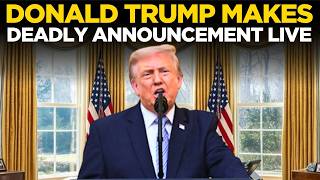 Trump Speech LIVE: Trump Addresses Iran-US War In Major Statement | Trump On Iran  | Breaking News