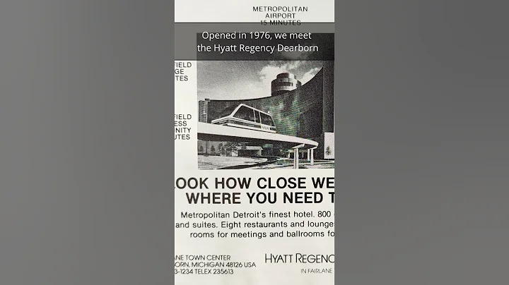 What happened to the Futuristic Hyatt Hotel from t...