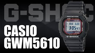 Casio GShock GWM5610 Solar Multiband 6 Atomic Timekeeping Watch Review