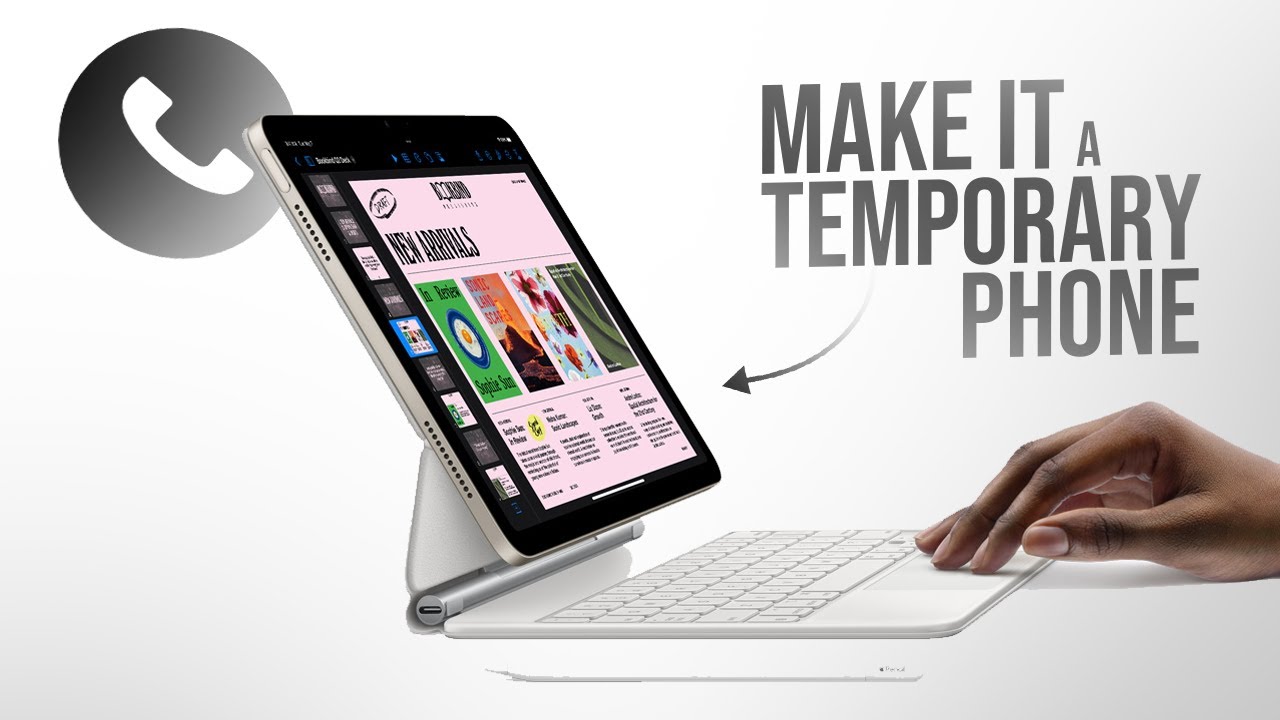 How to Make iPad a Temporary Phone (tutorial) - YouTube