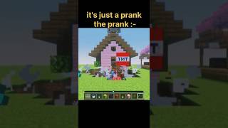 Best Minecraft Prank Ever 😂 TNT Gone Wrong?!