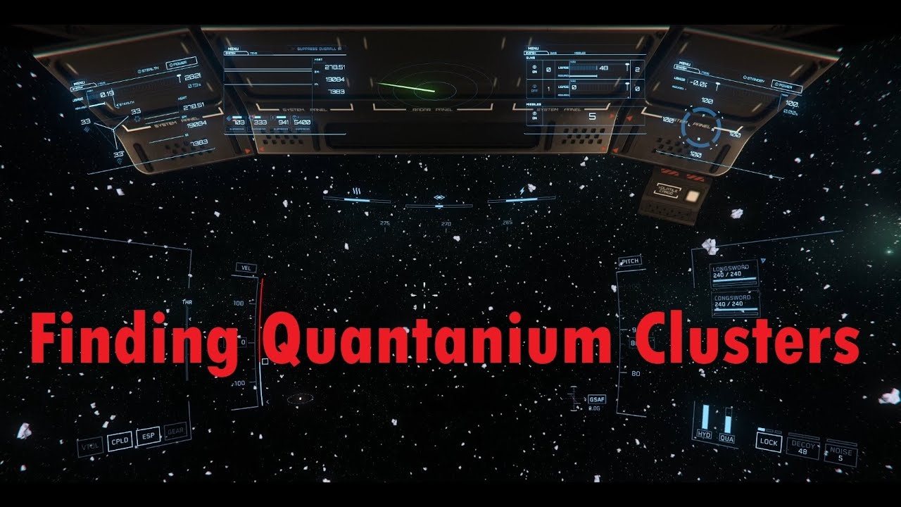 Star Citizen - Lost Corp - Quick Visual Acquisition of Quantanium ...