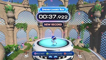 ASTRO BOT Spring-Loaded Run Speedrun in 37.922 - Former World Record!