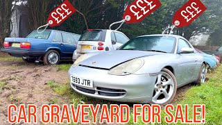 YOU CAN SAVE THEM! Amazing Car Graveyard FOR SALE! Huge Variety of Classics Waiting to be Restored!