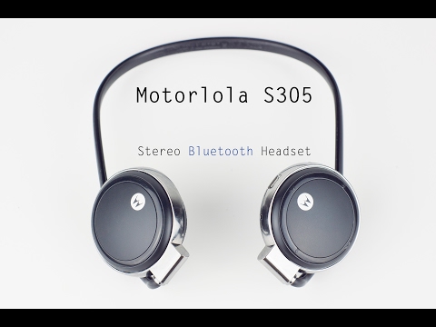 Motorola S305 Stereo Bluetooth Headset