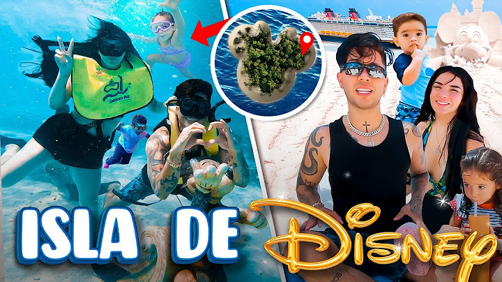 WE WENT TO DISNEY'S PRIVATE ISLAND 🏝️ Jukilop | Juan de Dios Pantoja