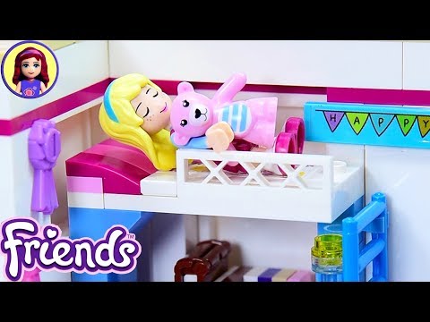 Lego Friends Little Stephanie's Toddler Bedroom - Custom Girl's Room Renovation DIY Craft