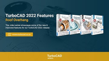 TurboCAD 2022 New Features: Roof Overhang