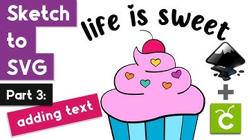 Add Text to Your Cricut SVG in Inkscape