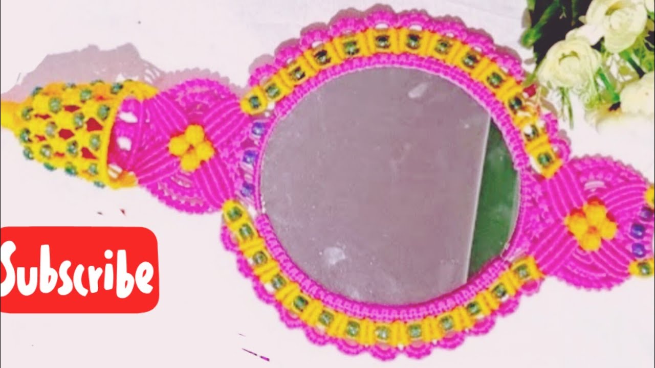 Macrame Mirror New Design YouTube