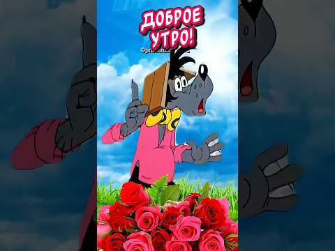 С Добрым утром и Хорошим днем🤣 ВЕСЕЛАЯ открытка для Отличного настроения👍