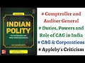 V188 comptroller and auditor general  duties powers role corporations m laxmikanth polity