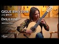Émilie Fend plays Gigue BWV 1006 by J. S. Bach on a 2023 Daryl Perry Guitar