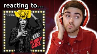 reacting to Lea Michele in FUNNY GIRL | New Broadway Cast Recording of Funny Girl honest reaction