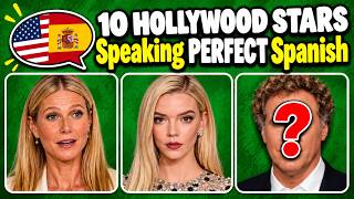 10 Hollywood Stars Caught Speaking PERFECT Spanish