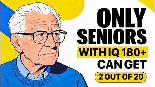 ONLY 1% SENIORS CAN SCORE 6/35 | Ultimate Memory Power Test 🧠🔥