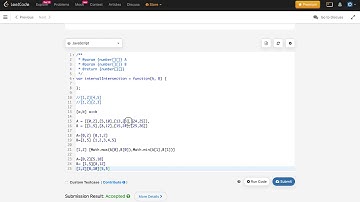 Interval Intersection Leetcode