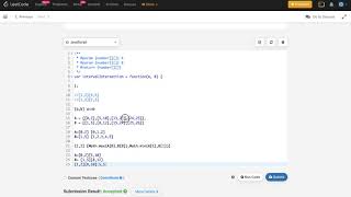 Interval Intersection Leetcode