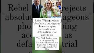 #ViralNews #BreakingNow Rebel Wilson Slams ‘Outrageous’ Claims in Explosive Defamation Trial