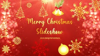 Merry Christmas Slideshow Motion Graphic Effects in After Effects