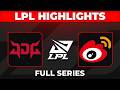 JDG vs WBG Highlights ALL GAMES | LPL 2026 Semifinals Playoffs | JD Gaming vs Weibo Gaming