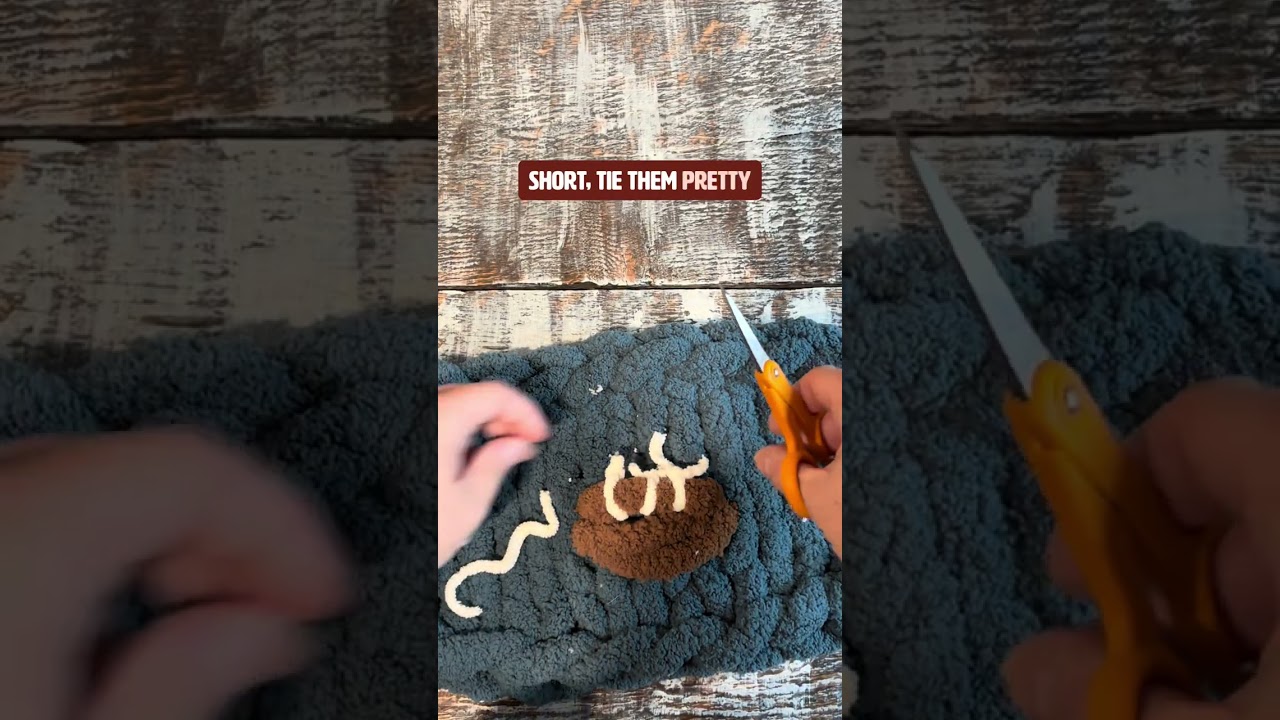 Small Detail, Big Impact | Football Embellishment for Chunky Knit Blankets