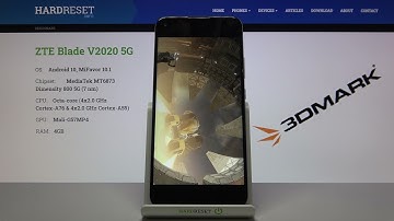 ZTE Blade V2020 5G 3DMark Sling Shot Extreme Benchmark Test